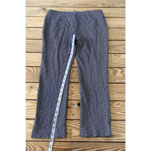 Chico’s Herringbone Pants Petite Size 0P (Small) Women’s Black Pull On - Picture 6 of 9